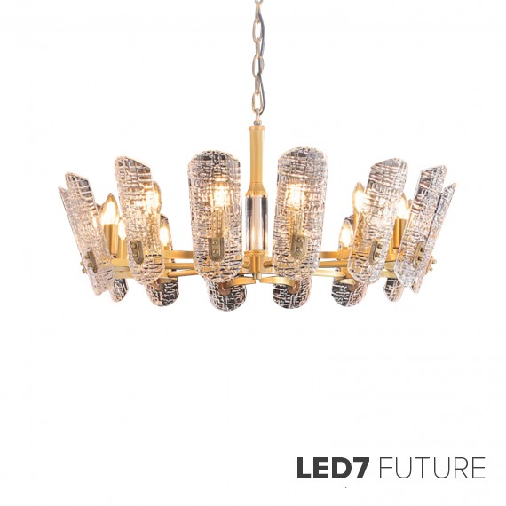 Loft Industry Modern - Scoop Circle Chandelier